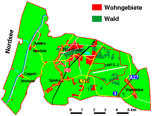 Karte
      von Nordholz